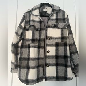 Dynamite - York Plaid Shacket - Size XS